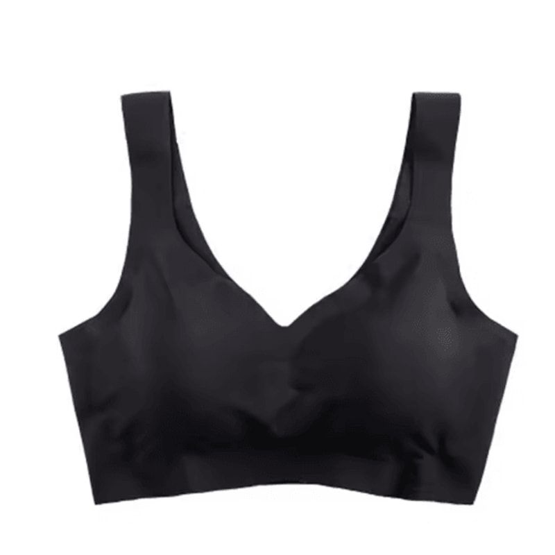 Seamless Ice Silk Wireless Push Up Bra With Removable Pads 5