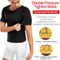 UltraFit Men Compression Slimming Shirt For Chest And Tummy Control 5