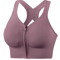 CZGUKE Front Zipper High Impact Sports Bra For Running And Yoga 1