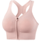 CZGUKE Front Zipper High Impact Sports Bra For Running And Yoga 2