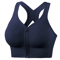 CZGUKE Front Zipper High Impact Sports Bra For Running And Yoga 3