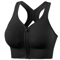 CZGUKE Front Zipper High Impact Sports Bra For Running And Yoga 4