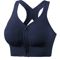 CZGUKE Front Zipper High Impact Sports Bra For Running And Yoga 6