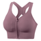 CZGUKE Front Zipper High Impact Sports Bra For Running And Yoga 7