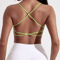 FlexCross High Support Cross Back Sports Bra With Chest Pads 5
