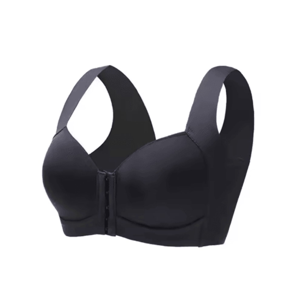 Comfort Ease Seamless Front Button Minimizer Bra Vest For All Day Support 4