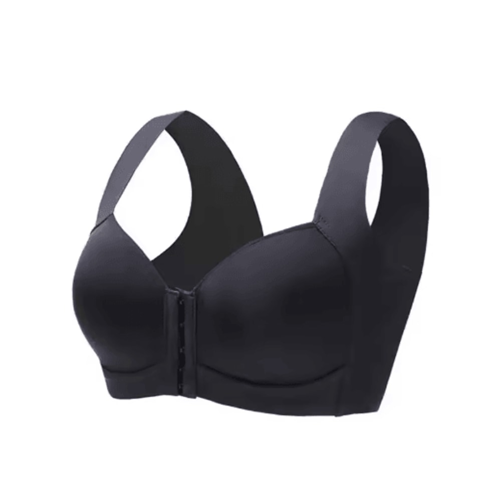 Comfort Ease Seamless Front Button Minimizer Bra Vest For All Day Support 6