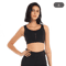 PowerZip Plus Size Front Zipper Sports Bra With Adjustable Straps 6