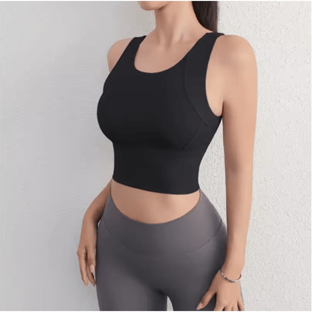 AirFlex Shockproof Full Cup Sports Vest Bra For Running And Gym 3