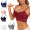 EleganceFit Seamless Wireless Lace Bralette Top 0