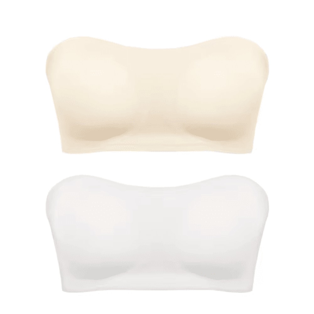 SilkLift Strapless Push Up Bra With Removable Pads And Anti Slip Support 4