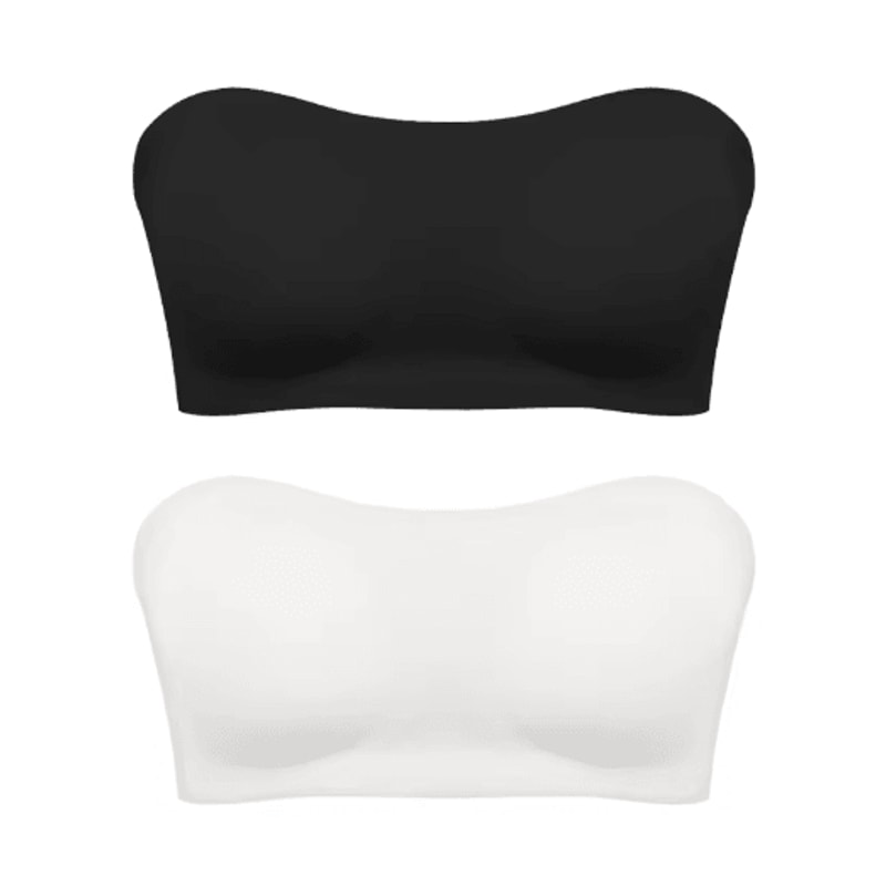 SilkLift Strapless Push Up Bra With Removable Pads And Anti Slip Support 6