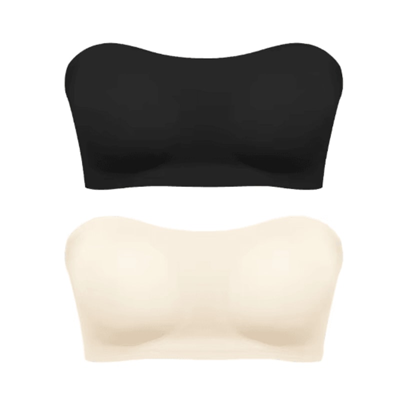 SilkLift Strapless Push Up Bra With Removable Pads And Anti Slip Support 7