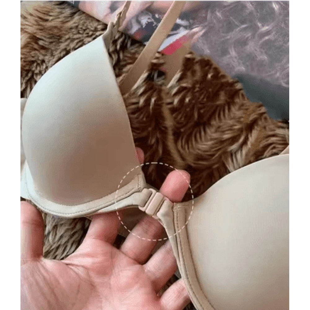 SmoothLift Seamless Front Closure Push Up Bra For Small Cups 5