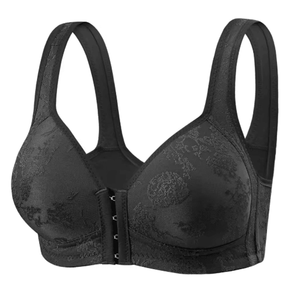 ComfortCare WireFree Front Closure Full Coverage Bra With Fixed Cups 5