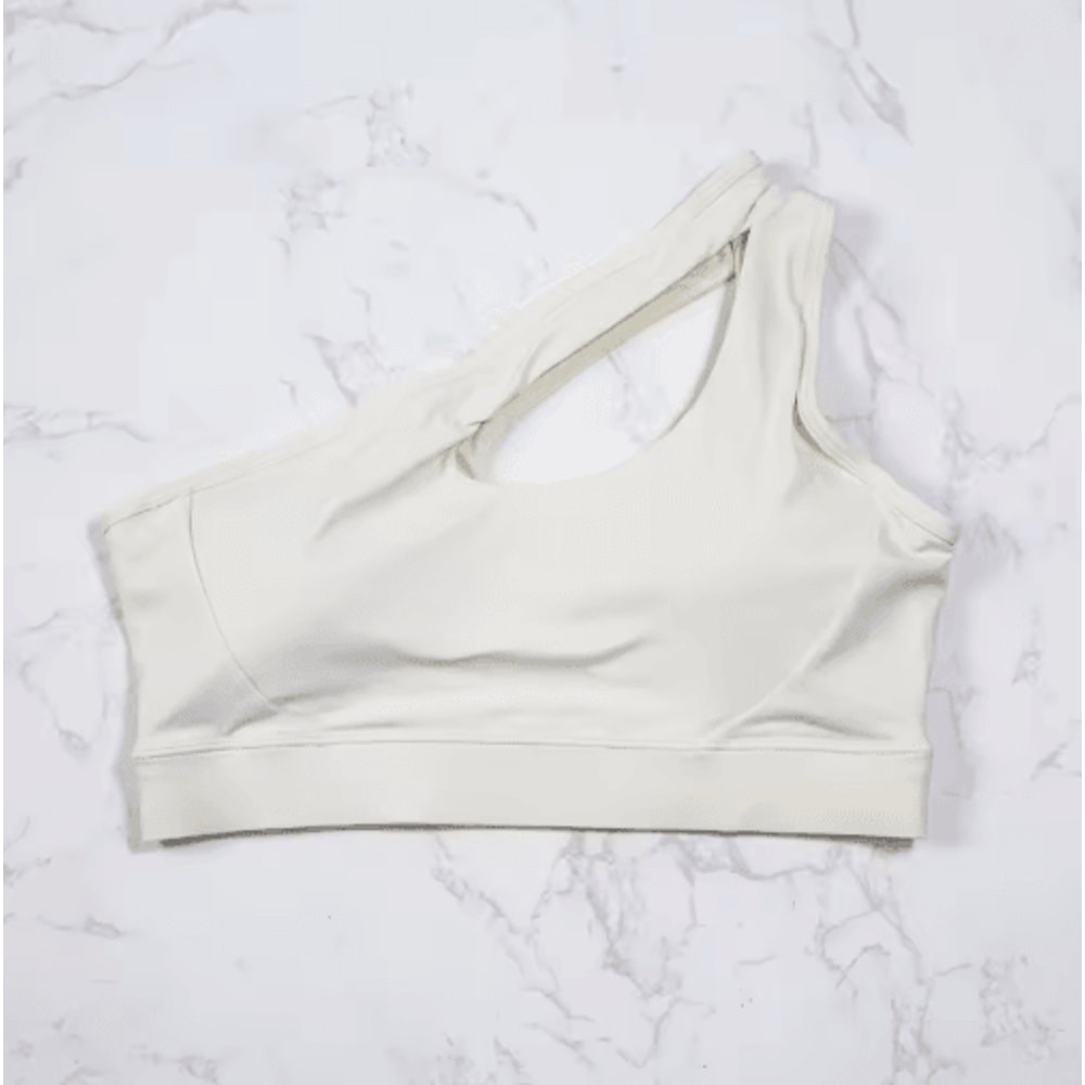 DIAS FIT JOY One Shoulder Sports Bra Asymmetrical Yoga Top 3