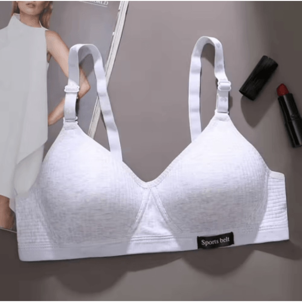 SoftEase Cotton Teen Wireless Bra Vest For Everyday Comfort 1