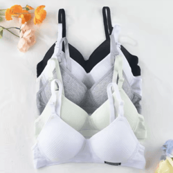 softease cotton teen wireless bra vest for everyday comfort