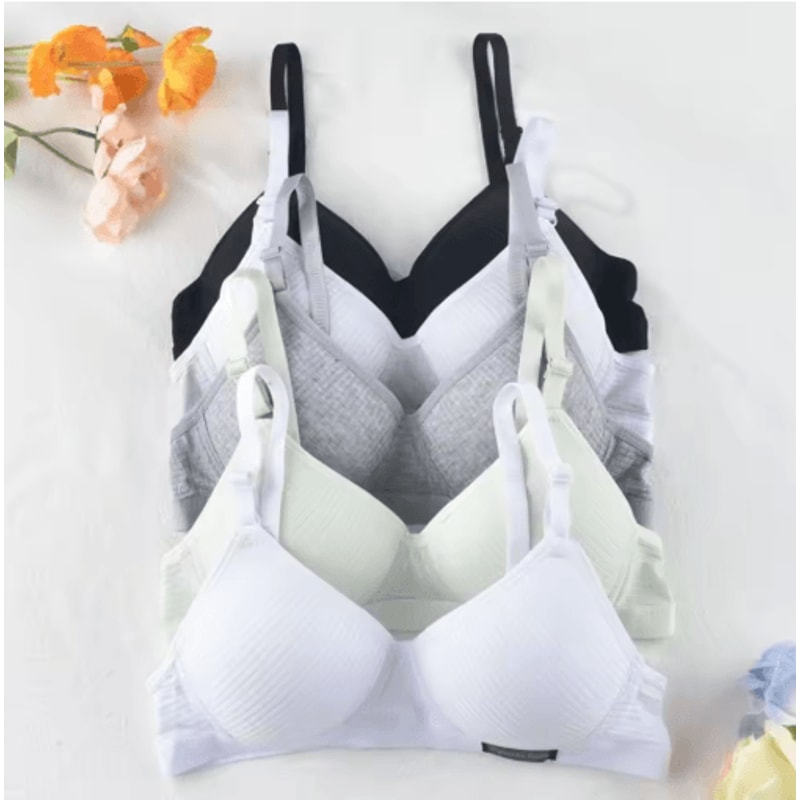 SoftEase Cotton Teen Wireless Bra Vest For Everyday Comfort 0