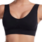 Plus Size Grid Air Holes Breathable Workout Brassiere Wireless Shock Proof Yoga Running Support S 5