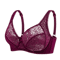 Elegant Lace Plus Size Lace Bra Full Coverage Support For C To F Cup 2