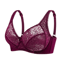 Elegant Lace Plus Size Lace Bra Full Coverage Support For C To F Cup 2