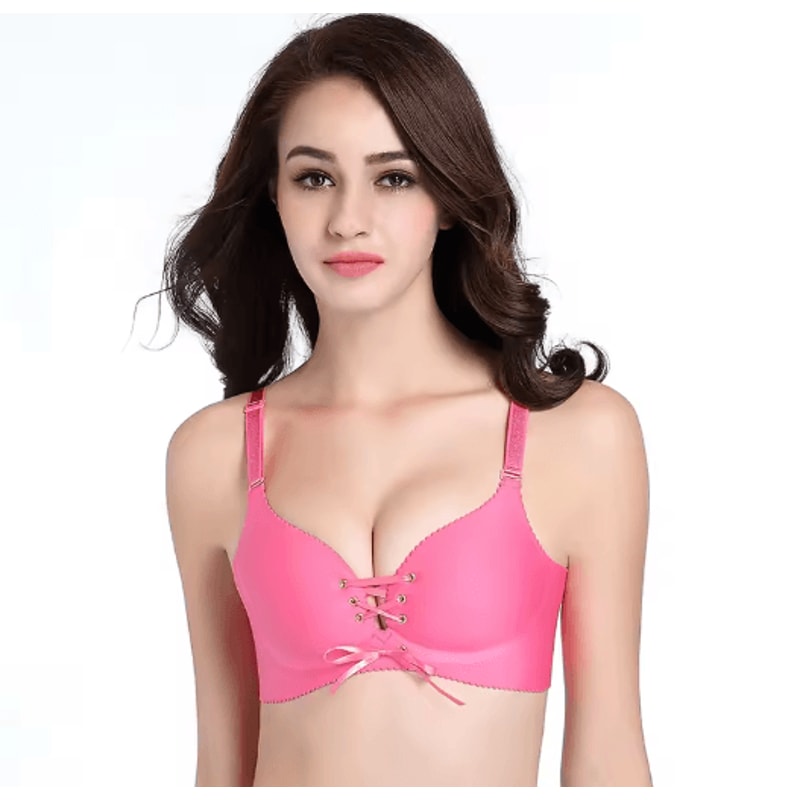 Seamless Push Up Wireless Cotton Bralette Comfortable Everyday Lingerie For Women 1