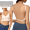 2024 Invisible Push Up Backless Plunge Bra Seamless Open Back Wedding Lingerie 1