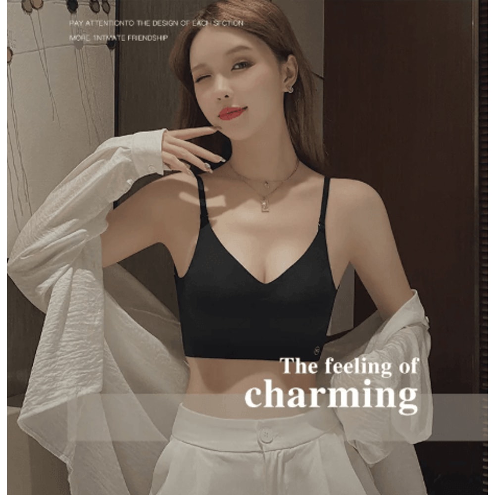 2024 Invisible Push Up Backless Plunge Bra Seamless Open Back Wedding Lingerie 4