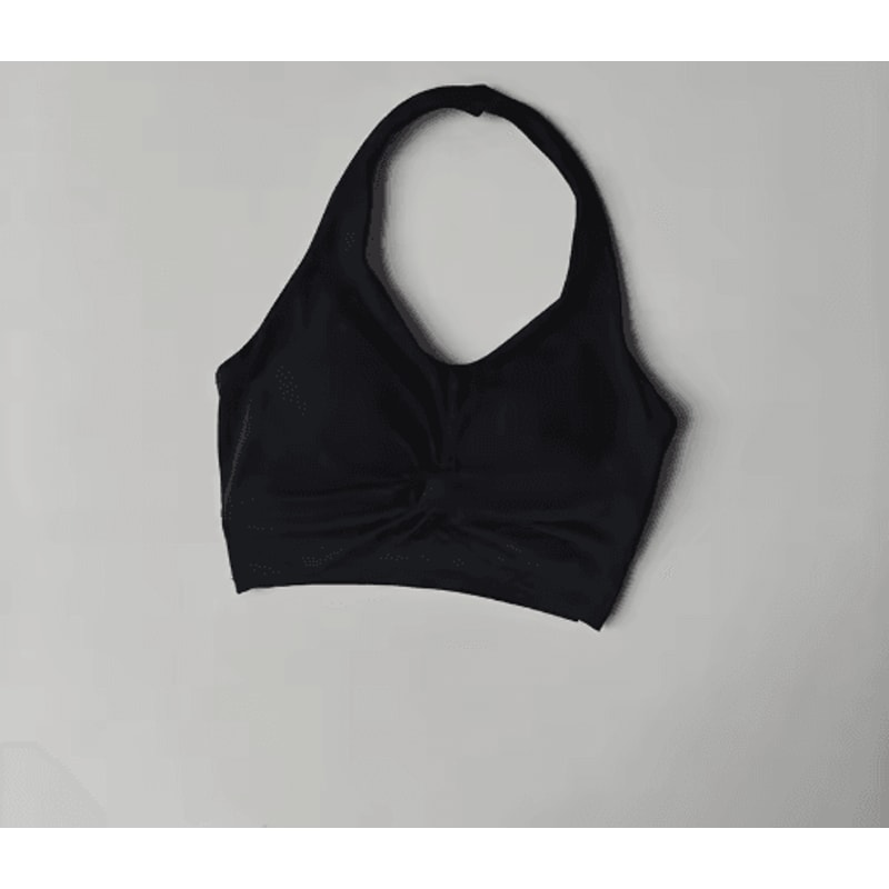 Halter Neck Quick Dry Beauty Back Sports Bra Supportive Running And Yoga Fit 3