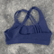 Solid Color Cross Back High Support Fitness Bra Tight Gym Training And Yoga Sport Top 3