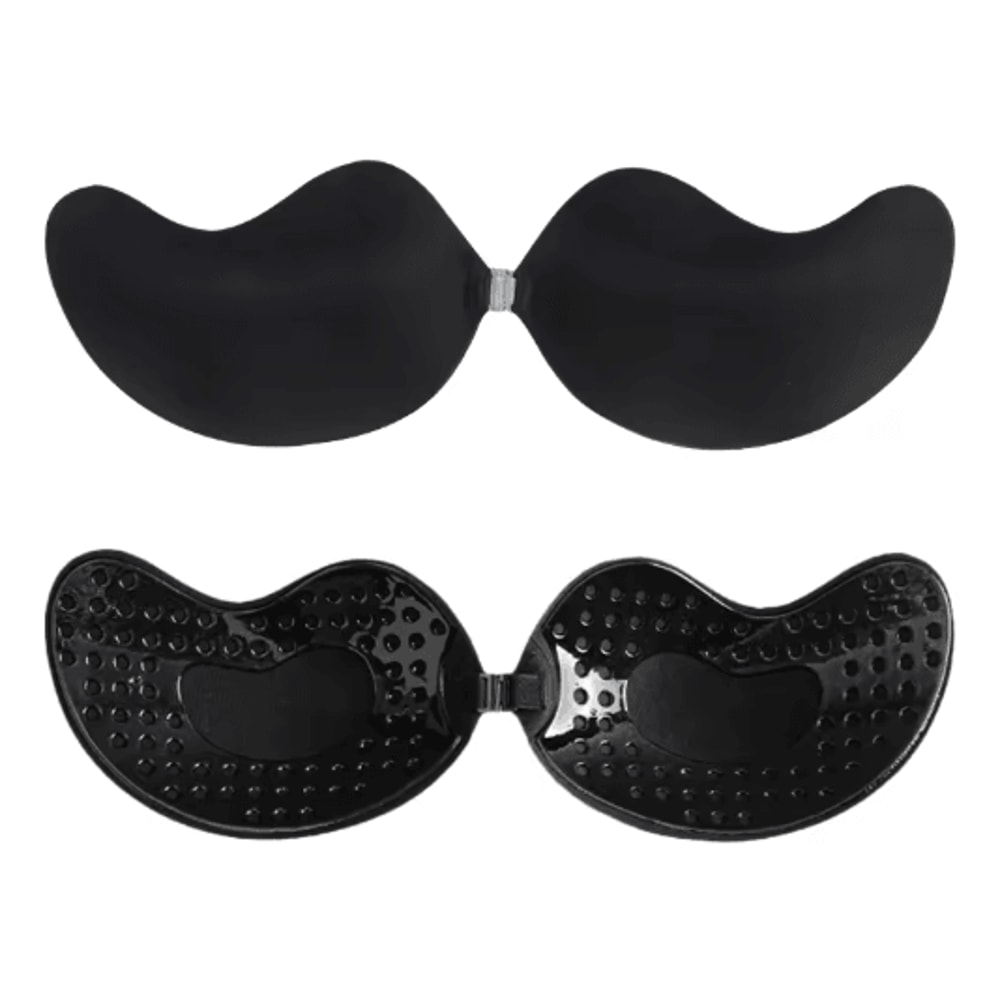 Seamless Self Adhesive Strapless Push Up Bra Invisible Silicone Backless Support 1