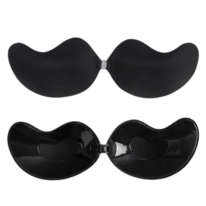 Seamless Self Adhesive Strapless Push Up Bra Invisible Silicone Backless Support 3