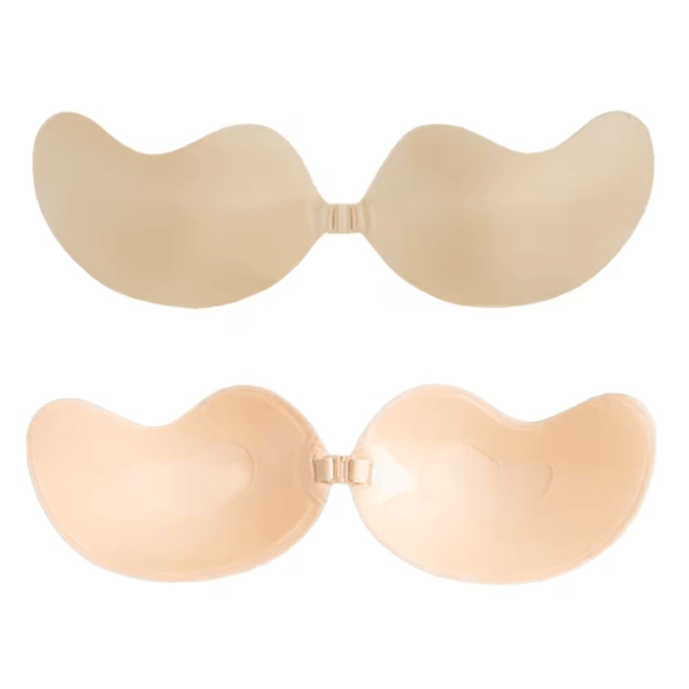 Seamless Self Adhesive Strapless Push Up Bra Invisible Silicone Backless Support 4