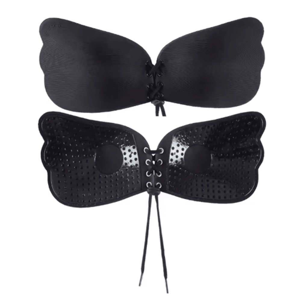 Seamless Self Adhesive Strapless Push Up Bra Invisible Silicone Backless Support 5