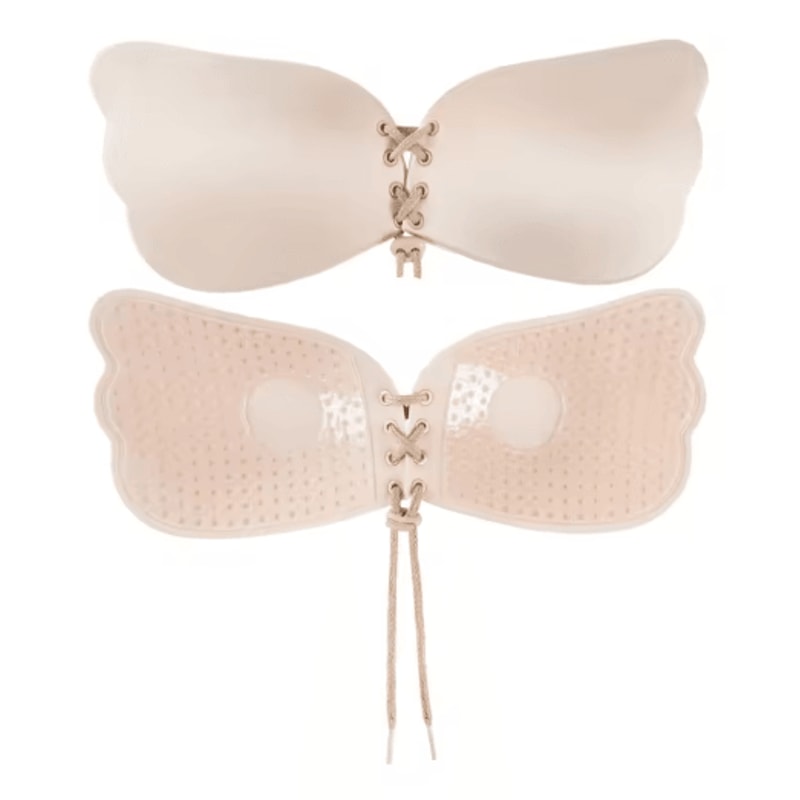 Seamless Self Adhesive Strapless Push Up Bra Invisible Silicone Backless Support 6