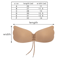 Seamless Self Adhesive Strapless Push Up Bra Invisible Silicone Backless Support 7