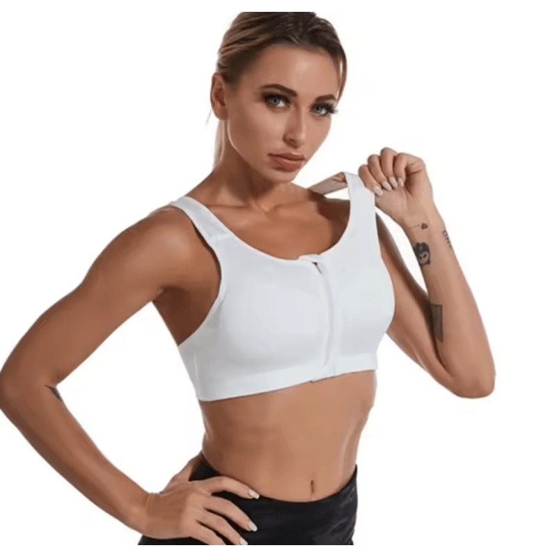 Shock Absorbing Breathable Quick Dry Yoga Training Sports Bra For Women 7