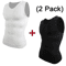 Compression Slimming VNeck Shapewear Tank Tummy Control Muscle Base Layer 1