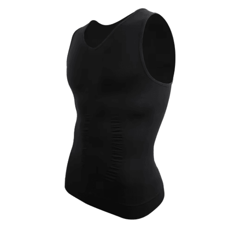 Compression Slimming VNeck Shapewear Tank Tummy Control Muscle Base Layer 3