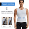 Compression Slimming VNeck Shapewear Tank Tummy Control Muscle Base Layer 7