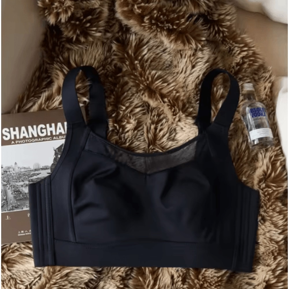 White Full Cup Minimizer Strapless Seamless Bra With Side Control Support 5