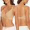 Seamless Wire Free Push Up Bra With Adjustable Straps 10