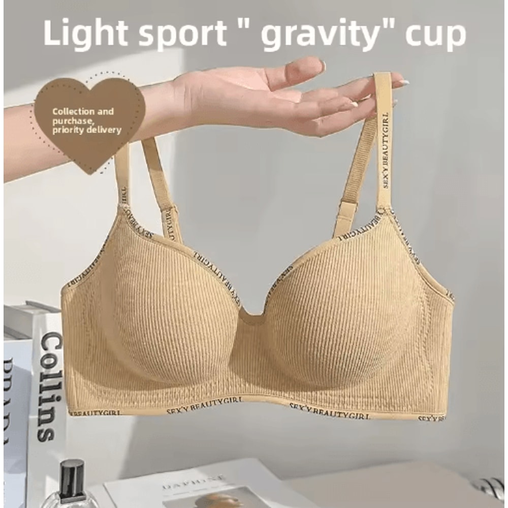 6cm Thick Push Up Wireless Seamless Bra For Small Chest 5