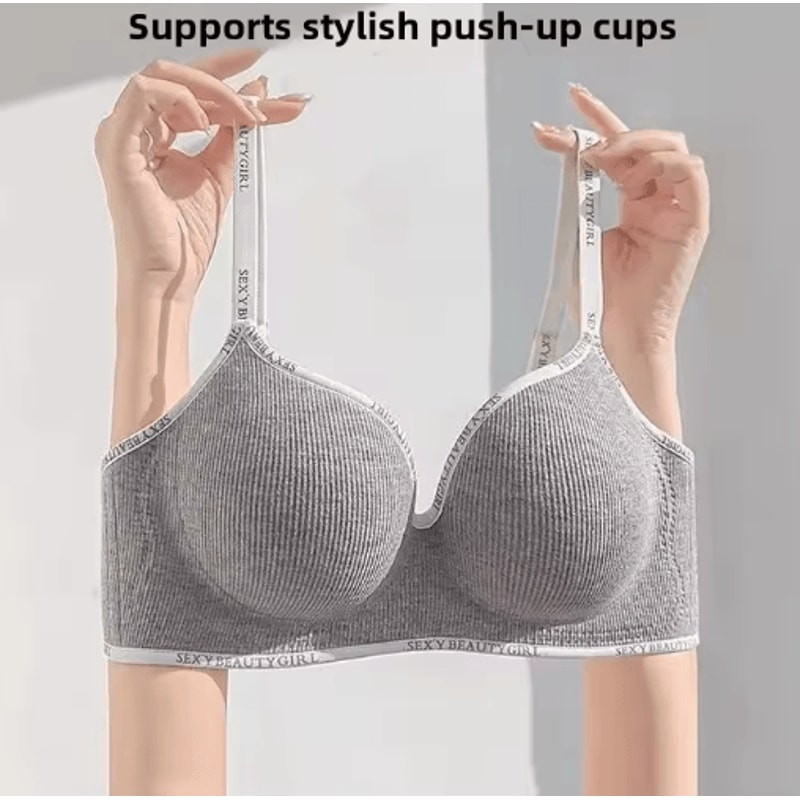 6cm Thick Push Up Wireless Seamless Bra For Small Chest 7