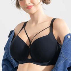 plus size seamless push up anti-sag bra – thin comfortable sexy support top