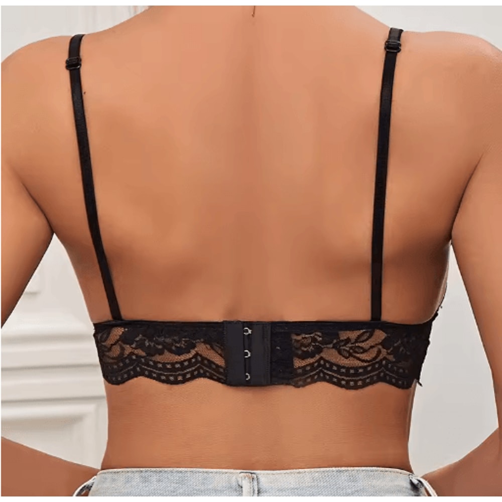 Sexy Lace Backless Push Up Bralette For Small Bust 7