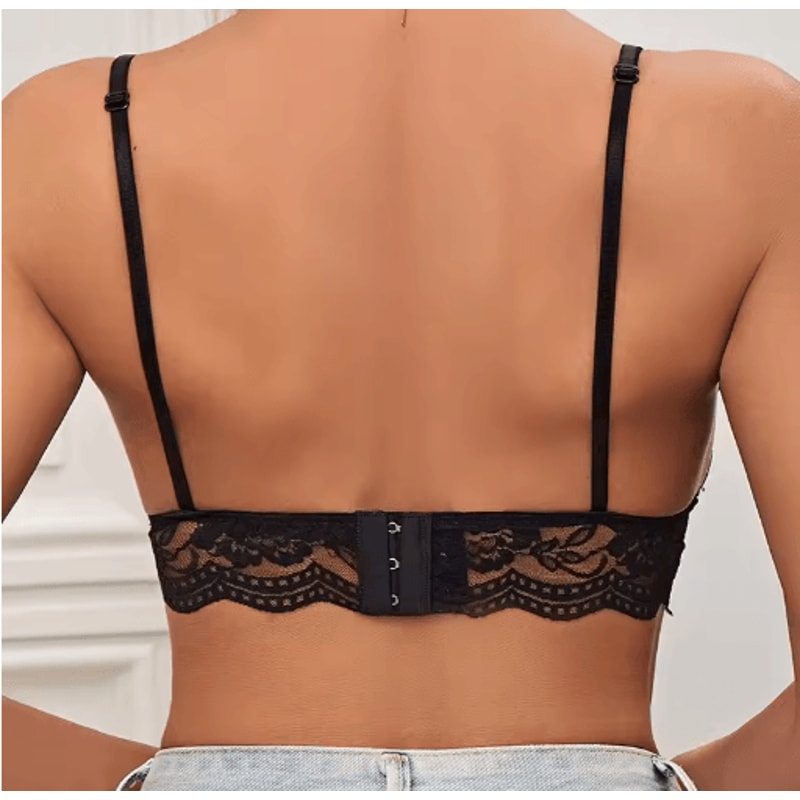 Sexy Lace Backless Push Up Bralette For Small Bust 7