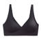 Seamless VNeck Wireless Gathered Bra For Small Chest 4