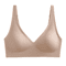 Seamless VNeck Wireless Gathered Bra For Small Chest 5